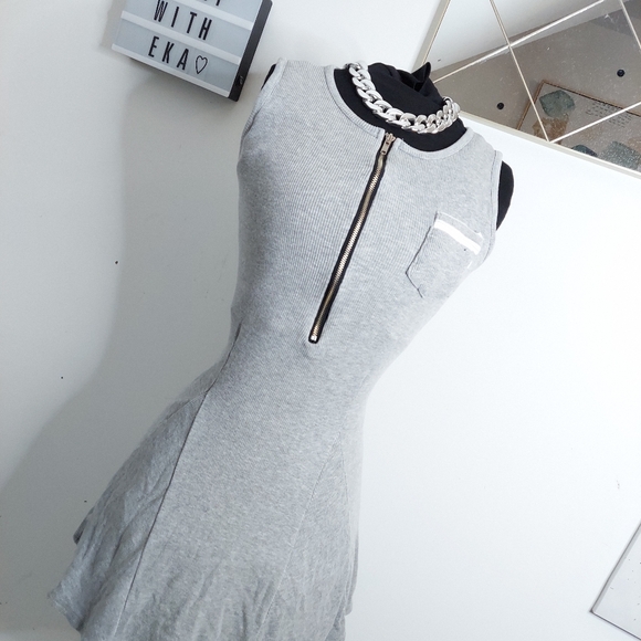 Grey sporty dress - Picture 12 of 13